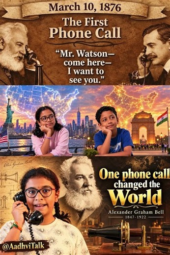 The First Phone Call that changed the world of communication