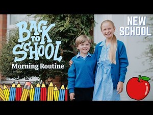 BACK TO SCHOOL! MORNING ROUTINE + STARTING A NEW SCHOOL!