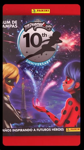 ¡Transformación activada! 🐞 Ladybug cumple 10 años y Panini lo celebra con una colección imperdible. 🎉 ¿Listo para la aventura? #miraculous #ladybug #panini | Club Panini Mx