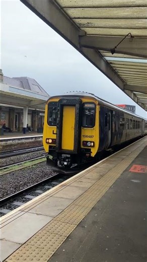 156487 arriving at Middlesbrough on the 11/11/25 #middlesbrough #train #trainspotting #class156