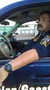 Bully cop gets told off.