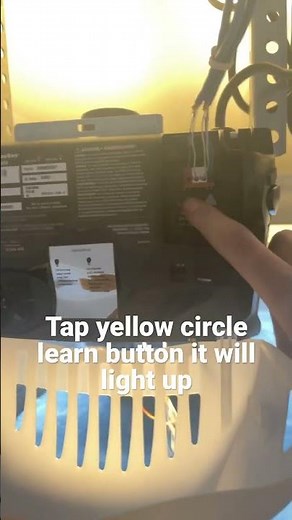 How to programming/Add Liftmaster Garage Door Opener Remotes In Seconds?!🤯 #shorts