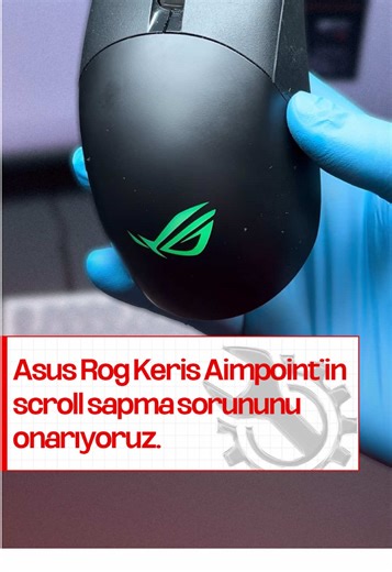 Asus Rog Keris Aimpoint'in scroll sapma sorununu onardık! Mouse, klavye ve kulaklık gibi oyuncu ekipmanlarınız için profesyonel onarım hizmeti sunuyor, ihtiyacınız olan hizmetlerimizle ürününüzü yeniden hayata döndürüyoruz. Sosyal medya hesaplarımız aracılığıyla tarafımıza ulaşabilir, matfixcustoms .com adresi üzerinden hizmetlerimize ve ürünlerimize göz atabilirsiniz. #asus #setup