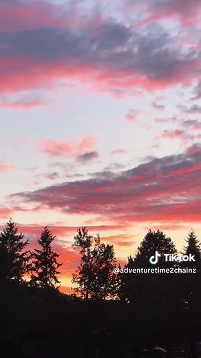 Pictures never seem to do a sunset justice 🧡 #sunset #sky #angel