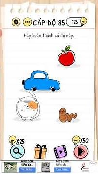 Hướng dẫn Brain Test level 85 - Gameplay walkthrough, solution