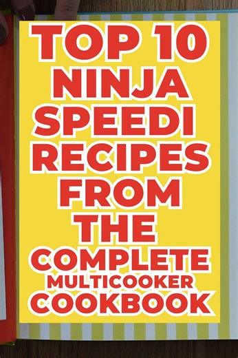 Top 10 Ninja Speedi Recipes (from the complete multicooker cookbook) Did you know we have an amazing multicooker cookbook with the ninja speedi 10in1 rapid cooker in mind? It features more than 125 everyday kitchen gadget recipes with many for the air fryer, steam air fry, steam bake, steam and such like. There is even an all in one dinners chapter that is loaded with steam meals perfect for the ninja speedi, speedi meals function. Today, we wanted to run through our top 10 ninja speedi recipes 