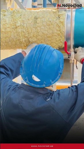 Novoclad’s aluminium pipe cladding insulation is built to protect your pipes & preserve performance