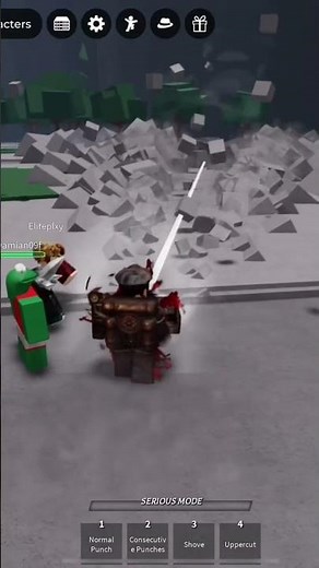 Why Is Serious Mode So Op? #roblox #thestrongestbattlegrounds