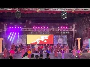 Bhutanese dance || One world LPU || Dzongkha song remix