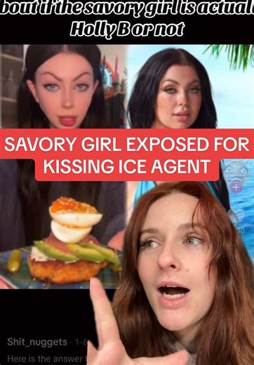Savory Girl Faces Backlash for Ice Agent Kiss