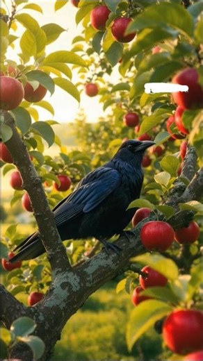 “The Kind Crow and the Selfish Monkey – A Lesson That Will Make You Emotional”#Shorts#MonkeyStory
