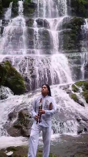 Magical Flute Performance at a Waterfall | Game of Thrones