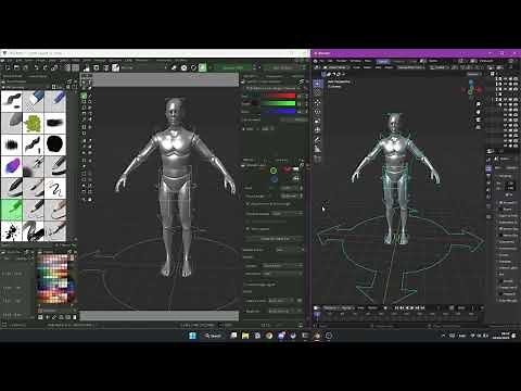 Krita like CSP?! Krita has 3D object layer plugin that syncs with Blender 3D