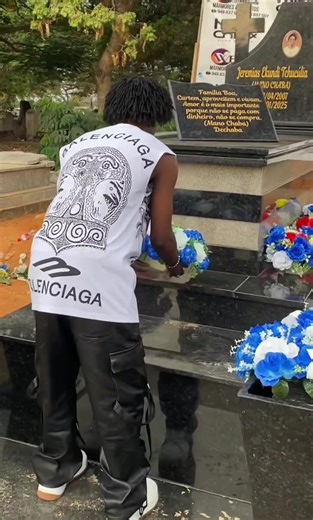 Hoje fomos visitar o nosso Eterno Mano Chaba 🙏😭😭 #viraltiktok