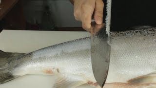 Sukibiki: Preserving Fish Integrity Through Skilled Scaling