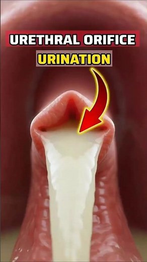 The Urination Process Explained Inside the Female Body|#3danimation #urination #animation #shorts