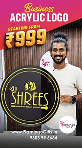 🚀✨ Give your office or studio a premium look with our Crystal Clear Acrylic Logo Mounts. Whether it’s a lobby, reception, or your content backdrop, make your logo shine. 🔹 Available Sizes: 1ft, 1.5ft, 2ft, & 3ft Rounds 🔹 Quality: 5mm Thick with Direct UV Printing (No stickers!) 🔹 Durability: Long-lasting & Crystal Clear finish ⚡️ Need it fast? Same Day Shipping Available! 🚚💨 💰 Starting from just ₹999/- 👇 Order Yours: Click the link in our bio to visit our website and customize yours! | F