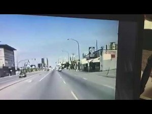 Code 3 Fire Alarm Fire Truck POV - Metrotown, Burnaby 1990