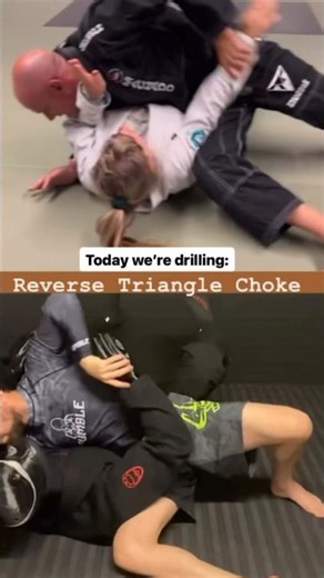 Reverse Triangle Choke From Side Control