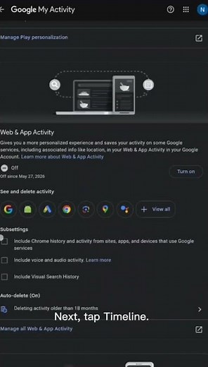 How to check your Google My Activity in 40 seconds#GoogleTips #Privacy #YouTubeShorts