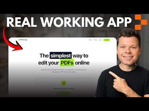 I Built a Paid Web App Using Only Replit AI (Full tutorial)