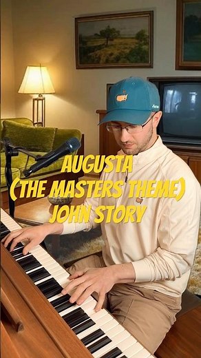 Augusta (The Masters Theme) ⛳️ #themasters #augustanational #piano #golf #themasterstheme