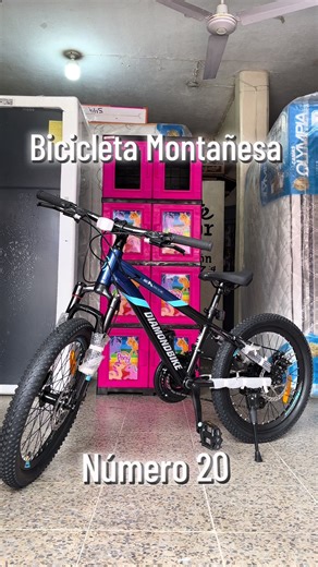 Bicicleta Montañesa Número 20 de Diamond en Nuevo Color