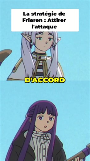 Stratégie audacieuse pour vaincre un monstre qui se régénère : risquer un personnage pour créer l'ouverture parfaite. #Frieren #Fern #Stark #Anime #SliceOfLife