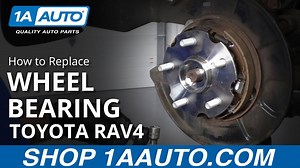 How to Replace Rear Wheel Bearing Hub 2006-17 Toyota RAV4