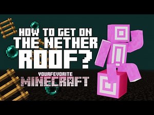 How to Get on the Nether Roof? - Minecraft Java #minecrafttutorial #minecraft