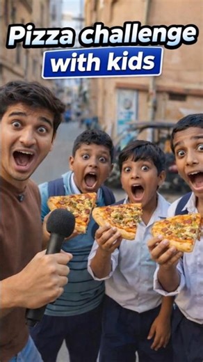 Asking 😁questions to school students 🤑 to win Pizza🍕