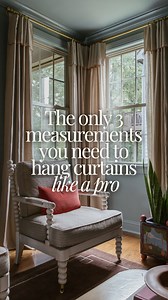 Comment CURTAINS and I’ll send over my free curtain guide measurement calculator 🫶 | Maggie Wilkerson // Collected Home