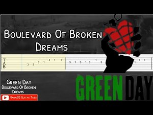 Green Day - Boulevard of Broken Dreams Guitar Tab Tutorial