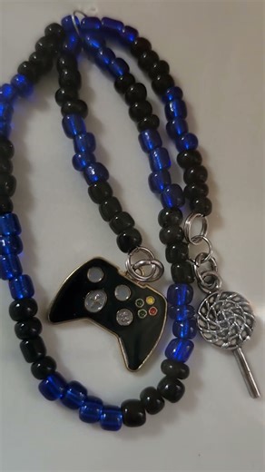 The beaded bookmarks I crafted with the beads from recent crafty hauls.