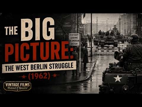 The Big Picture: The West Berlin Struggle (1962) | Restored & Upscaled