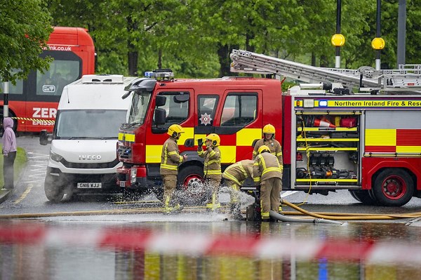 Flash flooding impacts parts of city centre