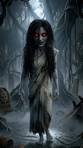 The Red-Eyed Witch🧟☠️ | horror story | ghost video | #horror