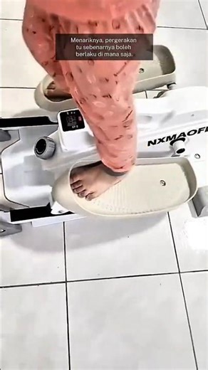 Nak briskwalk tapi malas keluar rumah jadi cuba mini elliptical trainer ni sambil tengok TV di rumah
