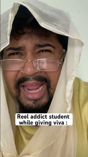 Reel Addict Students In Viva Exam 😂🔥 #shorts