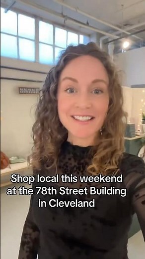 TODAY in Cleveland! 🎄 Into the Pines Jewelry at 78th Street Studios