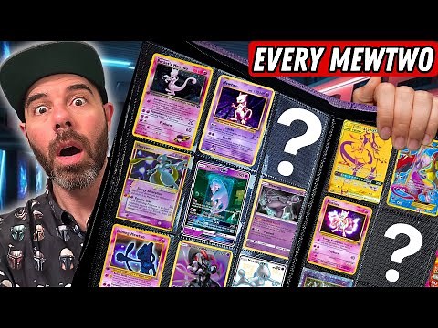 I'M Collecting ALL the Rarest Mewtwo Cards! (Pokémon Card Challenge)