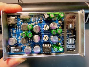 A new prototype Nutube USB-DAC headphone amplifier with PCM5102A