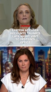 “They were best friends and Epstein bragged about it.” #JeffreyEpstein accuser Maria Farmer talks to CNN’s @ErinBurnett about an interaction she had with #DonaldTrump and Jeffrey Epstein when she was 25. The White House denies that #PresidentTrump visited Jeffrey #Epstein’s office. #CNN #BreakingNews #OutFrontCNN #EpsteinFiles #News | Erin Burnett OutFront