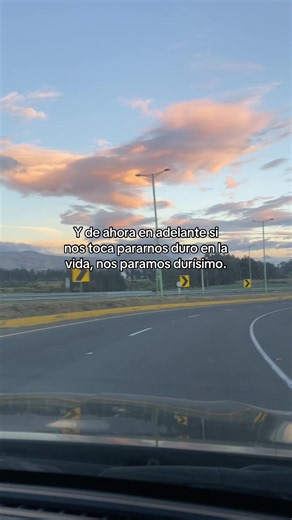 Y de ahora en adelante nos paramos durísimo en la vida
