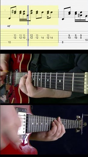 Guitar Tab I Feel Fine by The Beatles #guitarriffs #guitar #thebeatles #guitartabs
