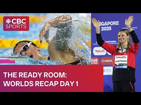 Summer McIntosh wins gold in the 400m free defeating American Katie Ledecky | THE READY ROOM
