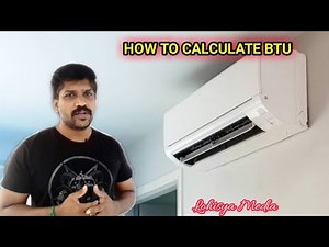 How to calculate BTU | Chiller load | HVAC | Tamil | Lohisya media...