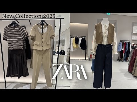 ZARA NEW WOMEN’S💞SPRING COLLECTION 2025 / ZARA HAUL 2025🎋💋