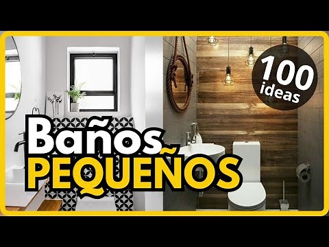 100 Ideas Brillantes para Baños Pequeños | ¡Maximiza Cada Centímetro!