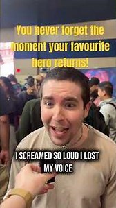 “I screamed so loud I lost my voice!” 🤯